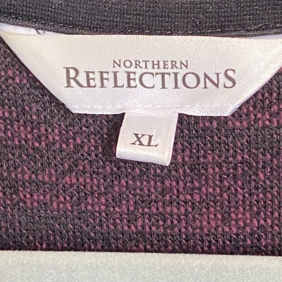 NORTHERN Reflections Vest, Plum and Black, Size XL - Picture 5 of 8
